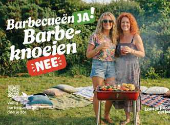 Campagne 'Barbecueën JA! Barbe-knoeien NEE!' van start bij Gaasperplas en Ouderkerkerplas